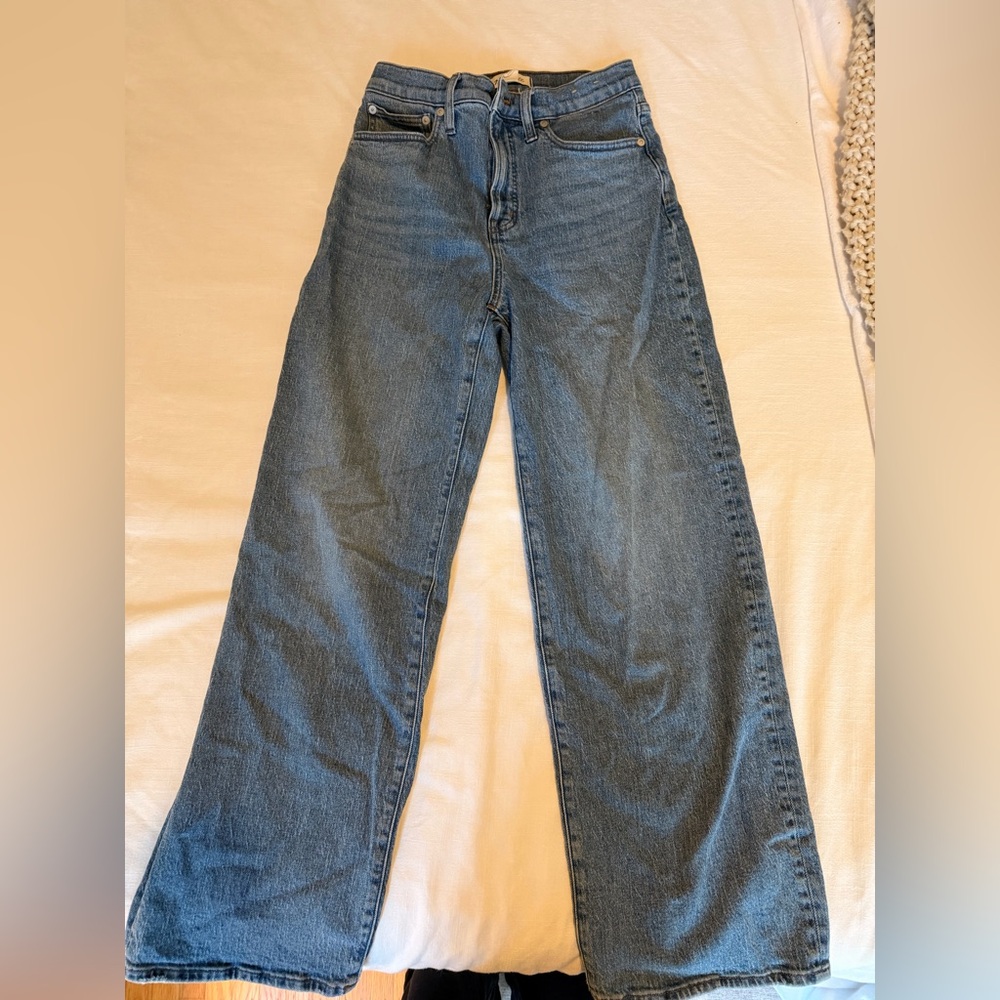 Madewell Women's perfect vintage wide leg Jeans